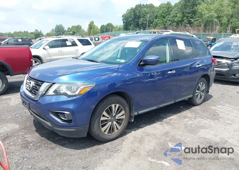 2017 Nissan Pathfinder Sl from USA, damaged, VIN 5N1DR2MM4HC618475